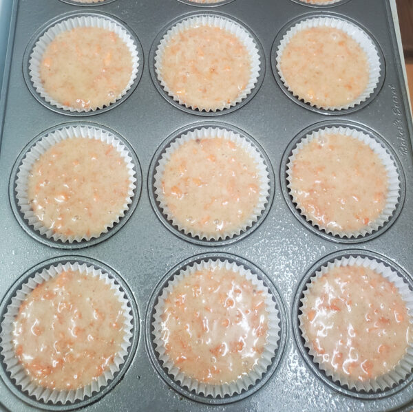 100mg Carrot Cake Cupcakes