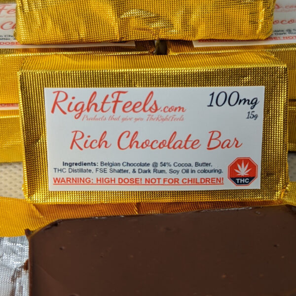 100mg THC Chocolate Bar