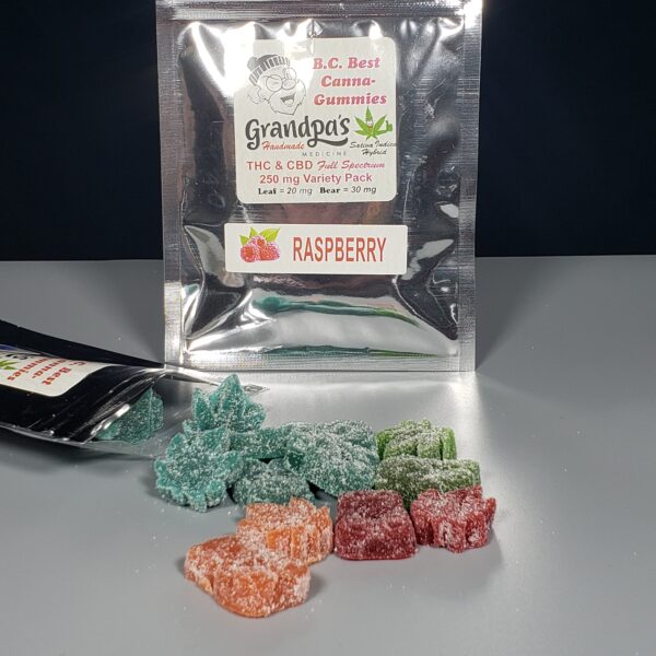 Grandpa's CBD Gummies - Raspberry