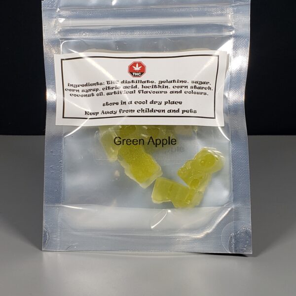 Session Sweets THC Gummies Green Apple