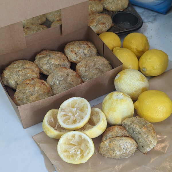 420mg THC Lemon Muffins