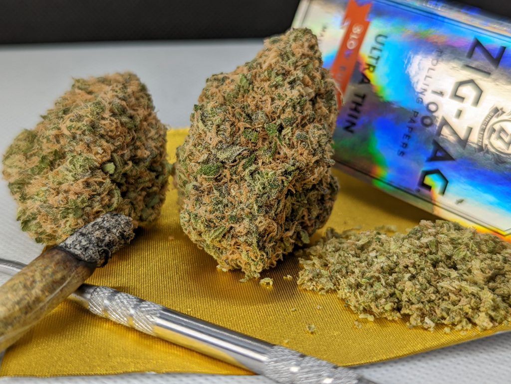 Buy Orange Kush Cake Strain Balanced Hybrid Bud Galaxy MJ • Fraser Bud